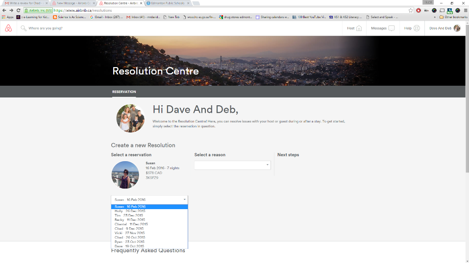 airbnb resolution center