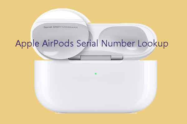 airpods pro serial number check