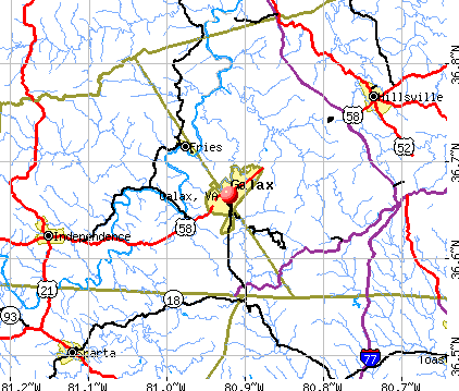 airports near galax va