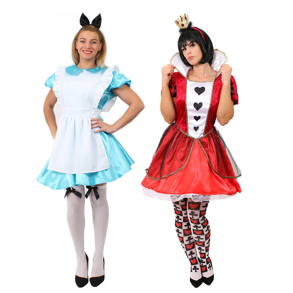 alice and queen of hearts costumes