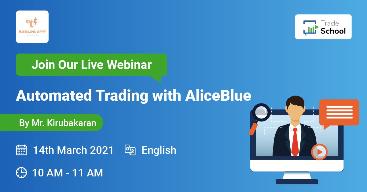 alice blue automated trading