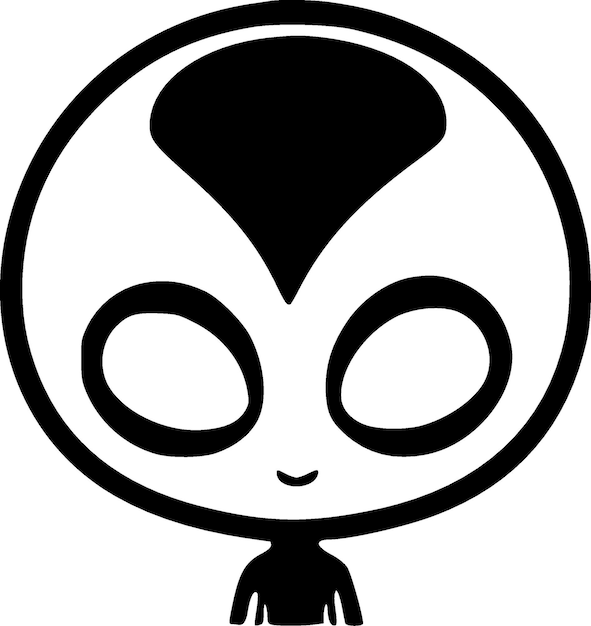 alien minimalista