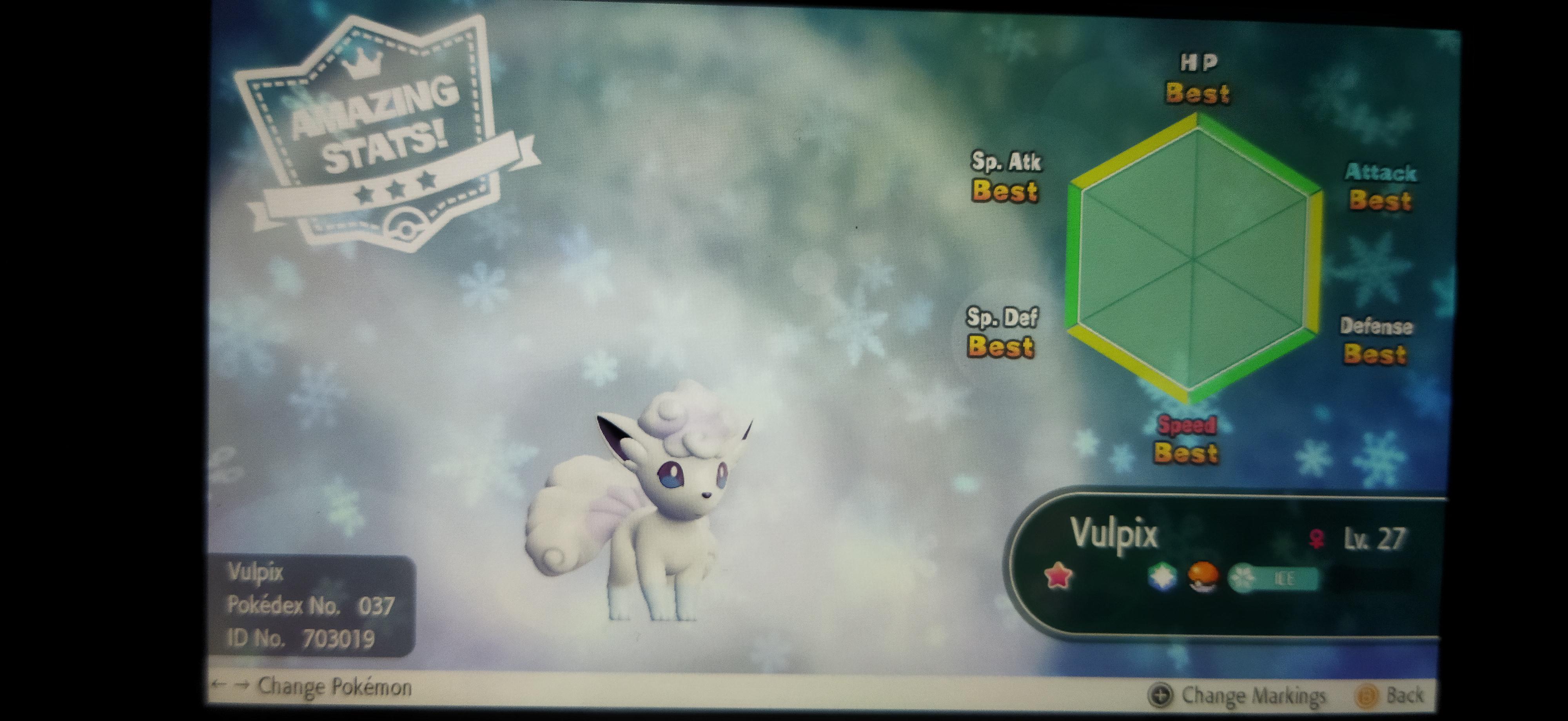 alolan vulpix pokemon lets go