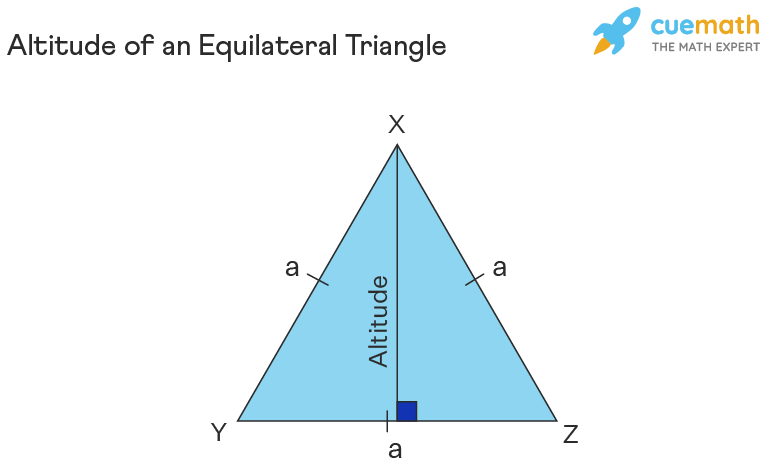 altitude of equilateral triangle formula