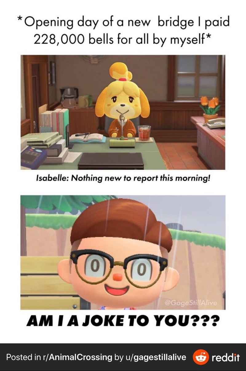 animal crossing meme