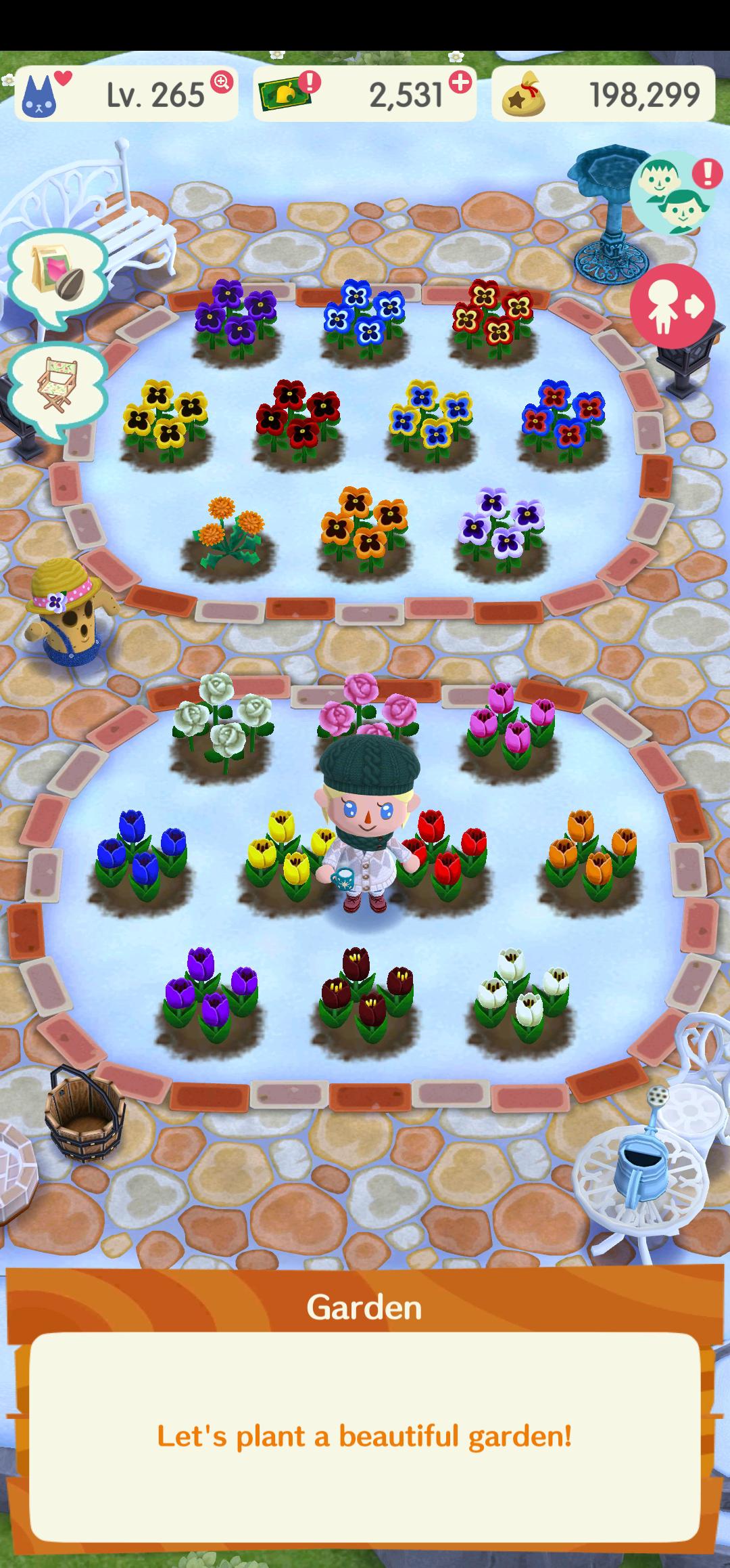 animal crossing pocket camp flowers