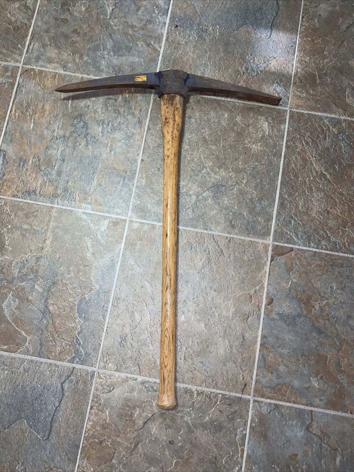 antique pickaxe