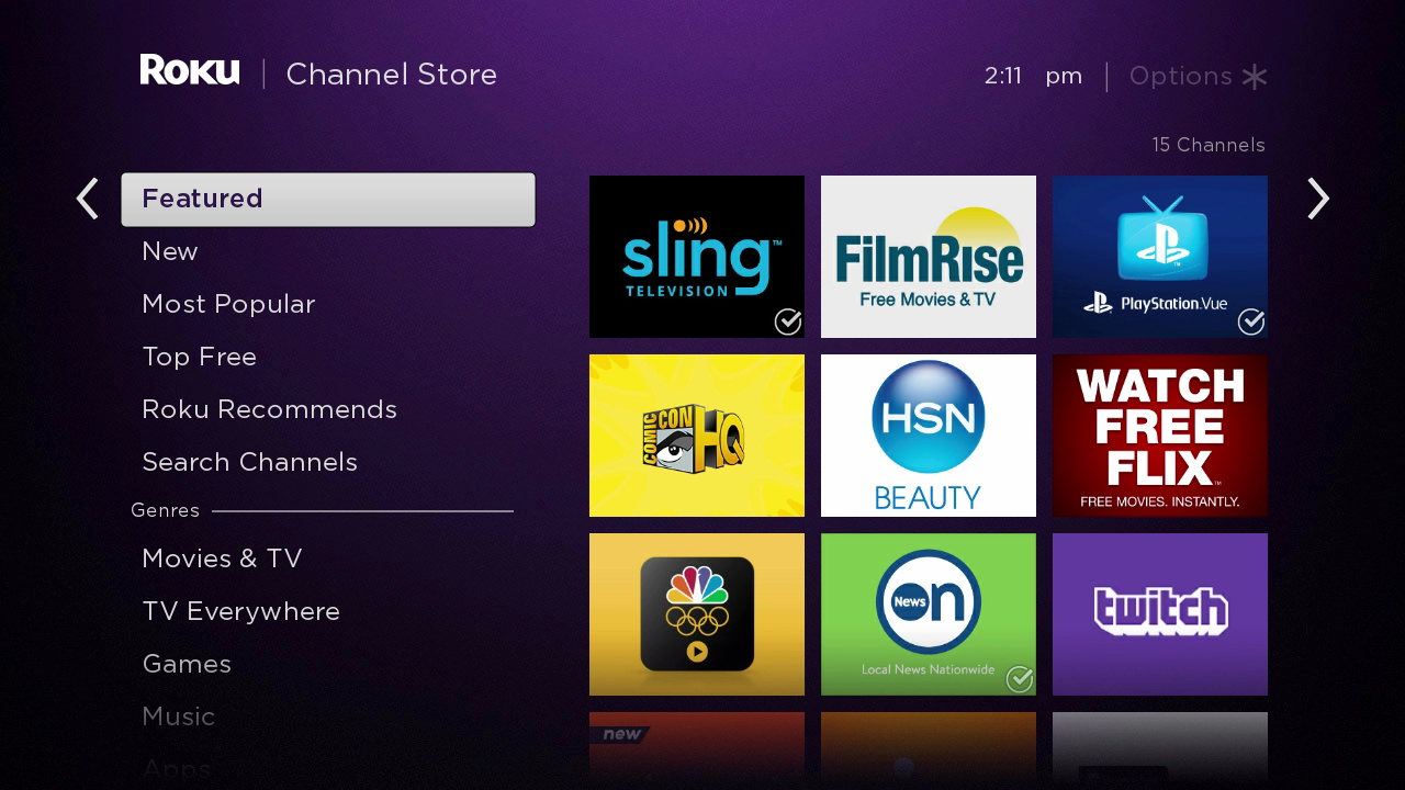 apps for roku tv