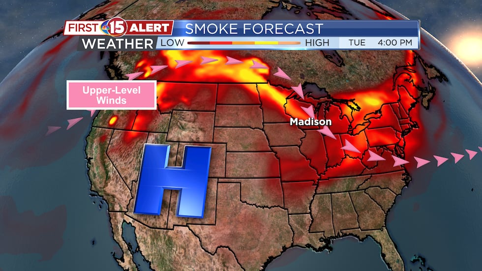 aqi forecast madison