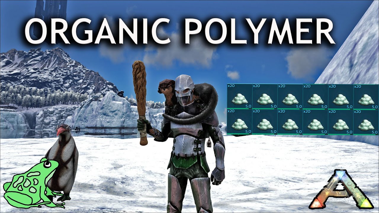 ark ps4 organic polymer