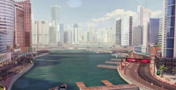 asphalt 8 dubai fastest route