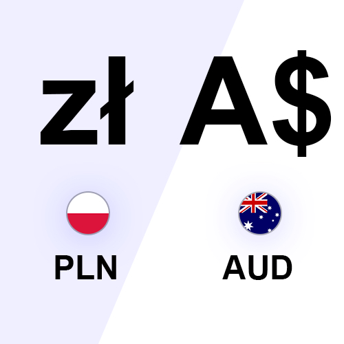 australian dollars to zloty