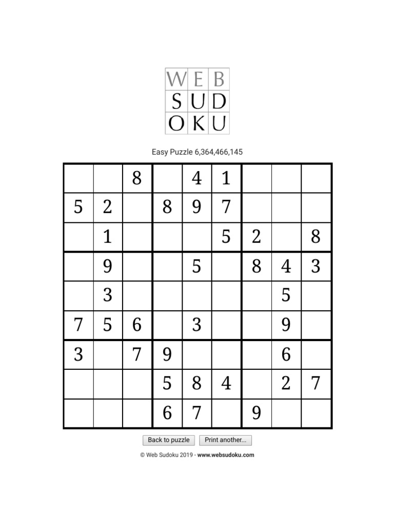 sudoku billions medium