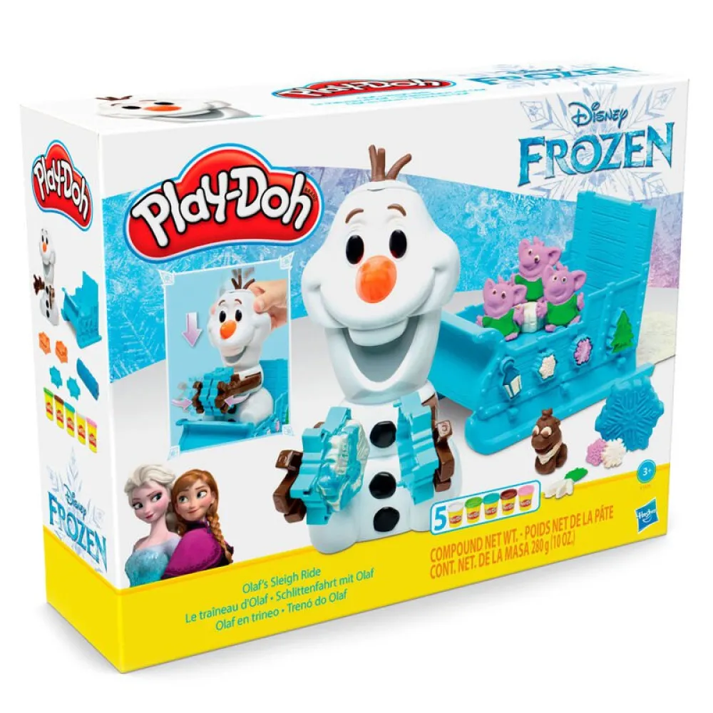 play doh frozen olaf