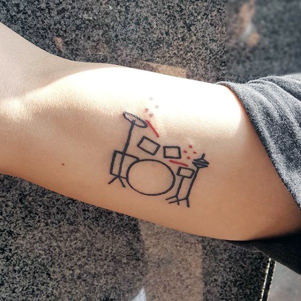 drum tattoo