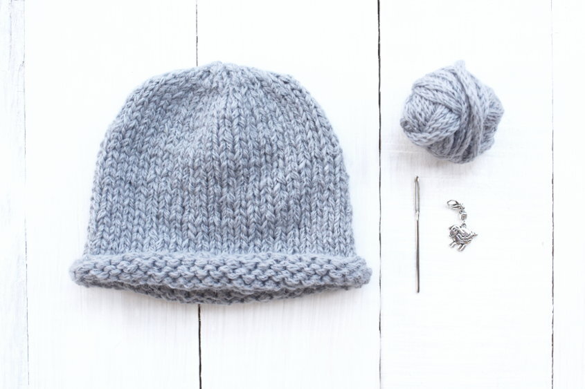 newborn knit hat pattern