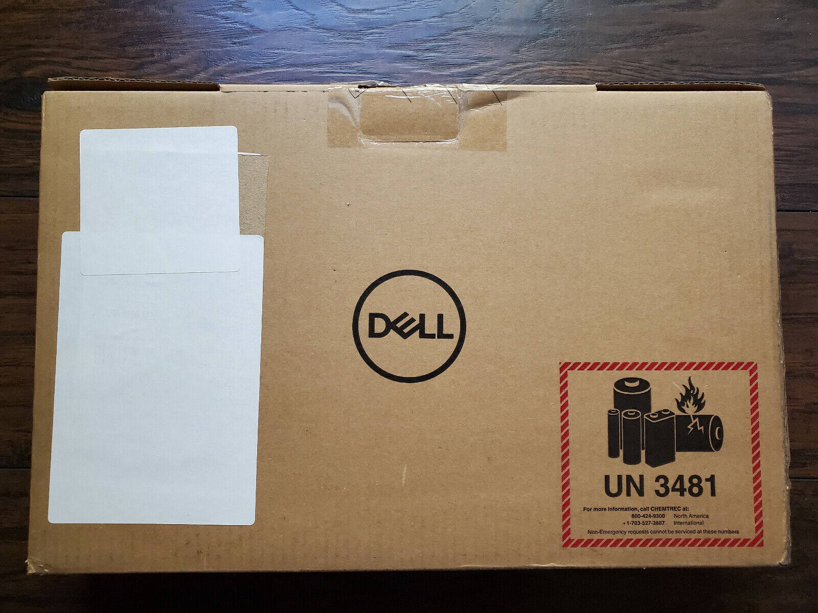 dell laptop shipping box