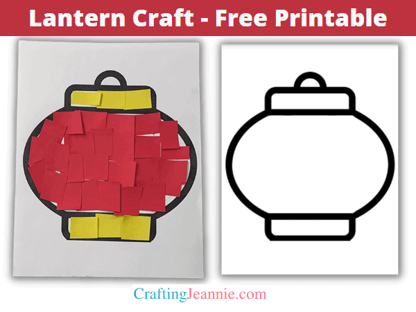 chinese lantern printable