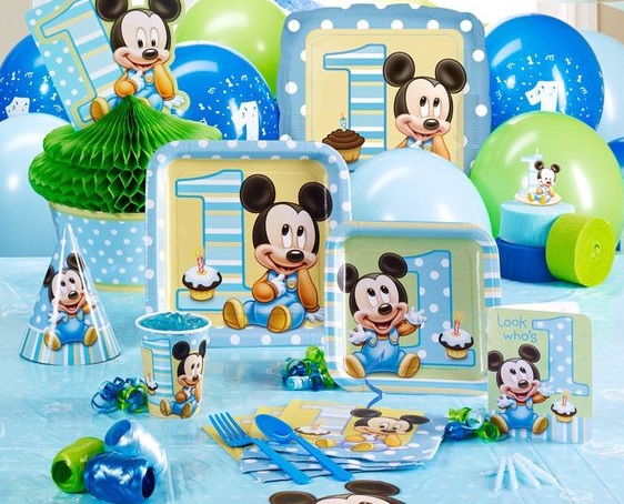 decoracion de cumpleaños de mickey mouse