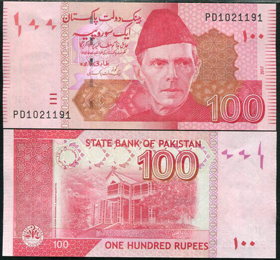 100 pakistani rupees