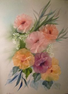 annette kowalski flower painting