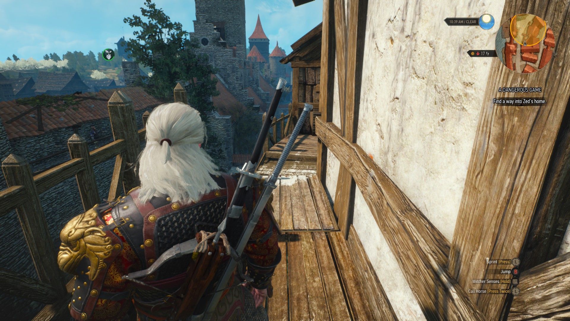 dangerous game witcher 3