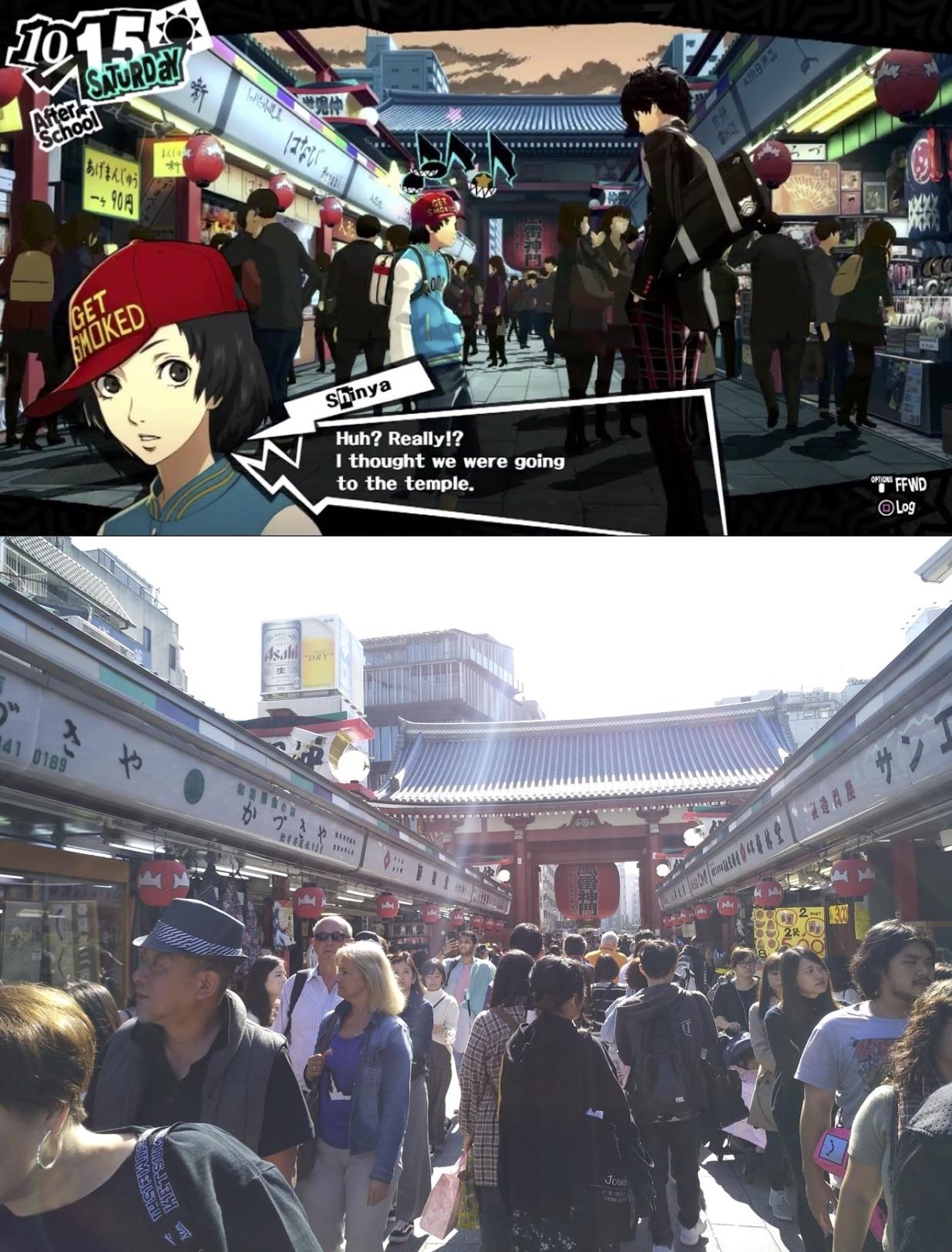 persona 5 asakusa