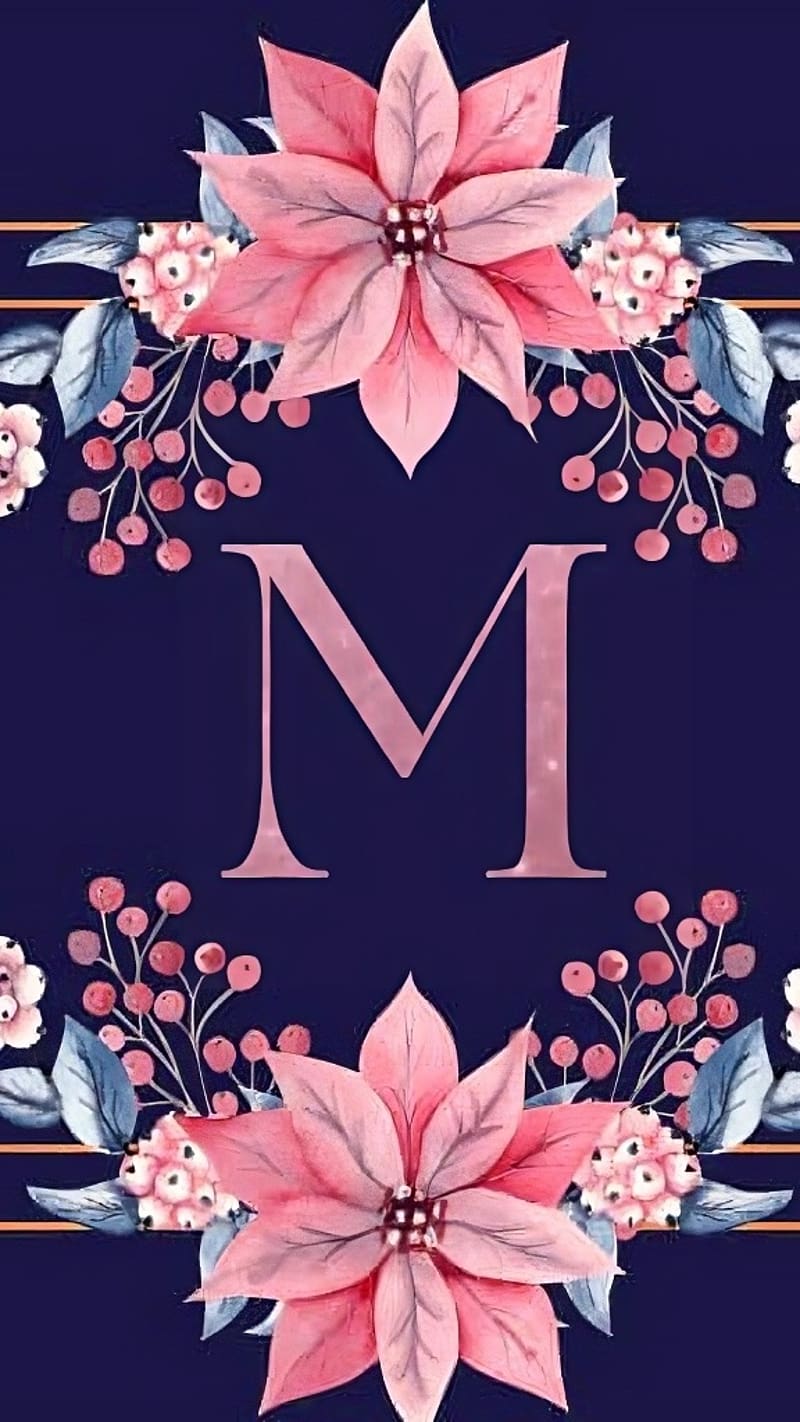 m letter dp images