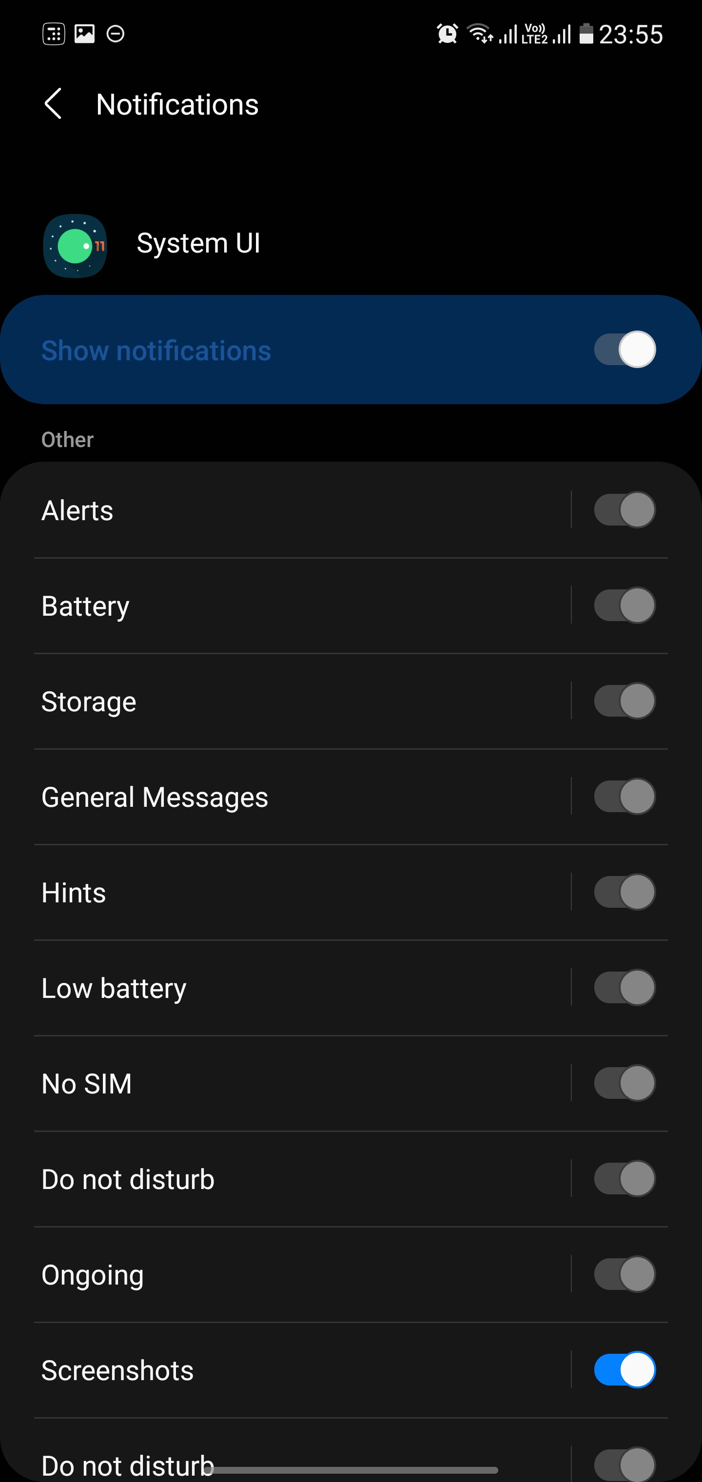 do not disturb for samsung