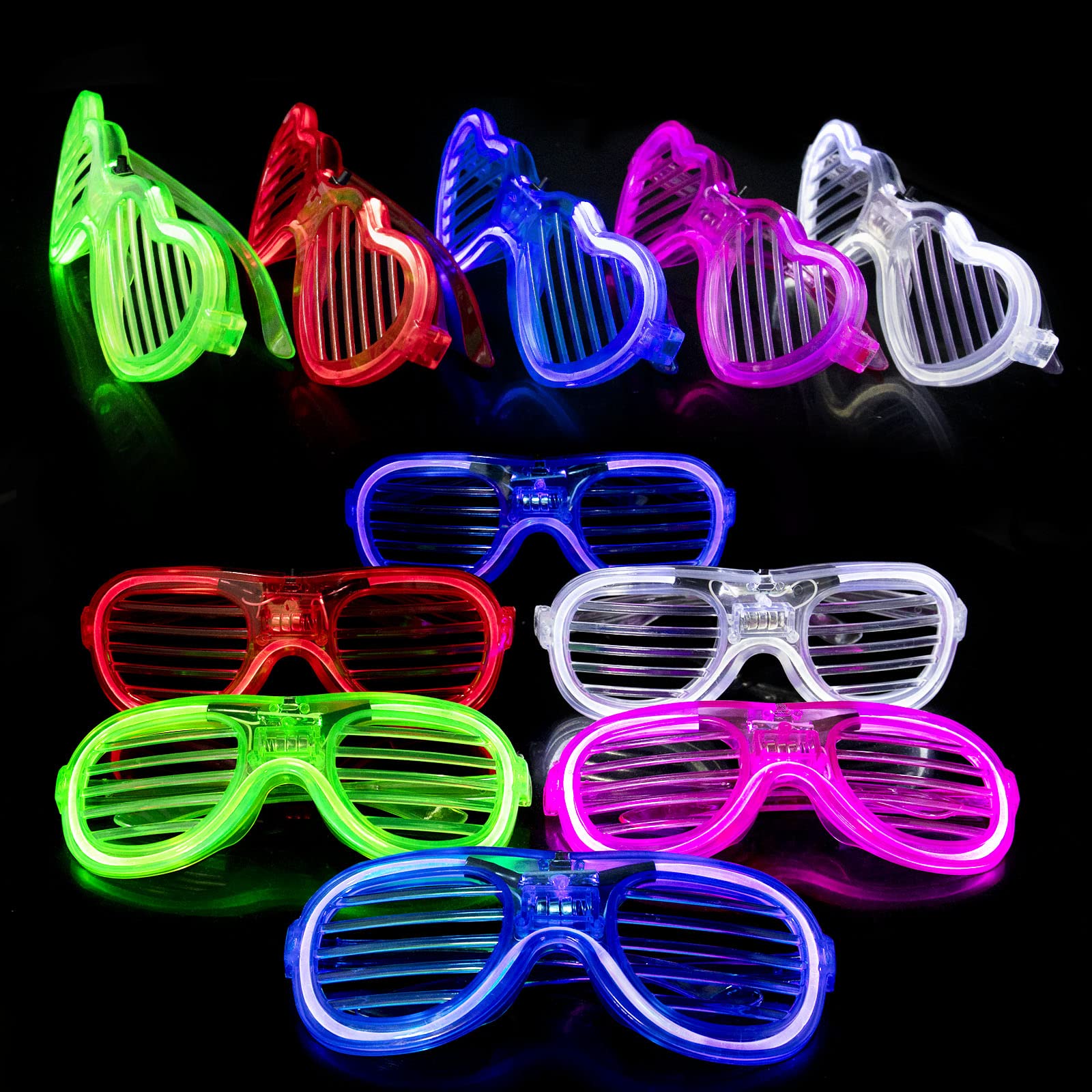 light up glasses for party