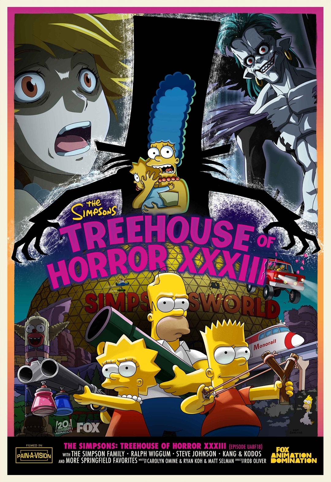 the simpsons treehouse of horror characters