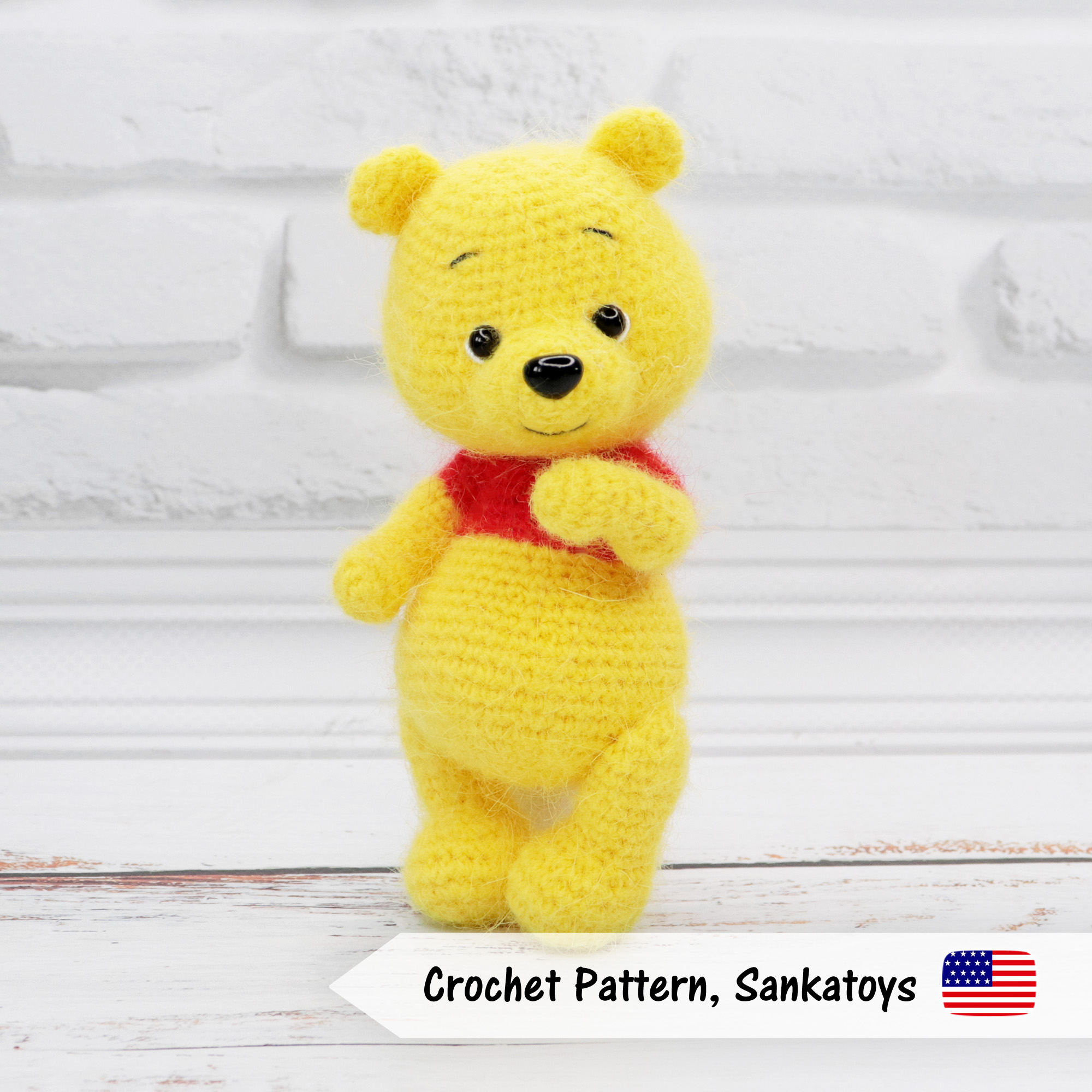 crochet winnie the pooh