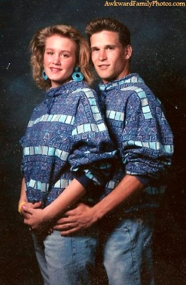 80s awkward family photos