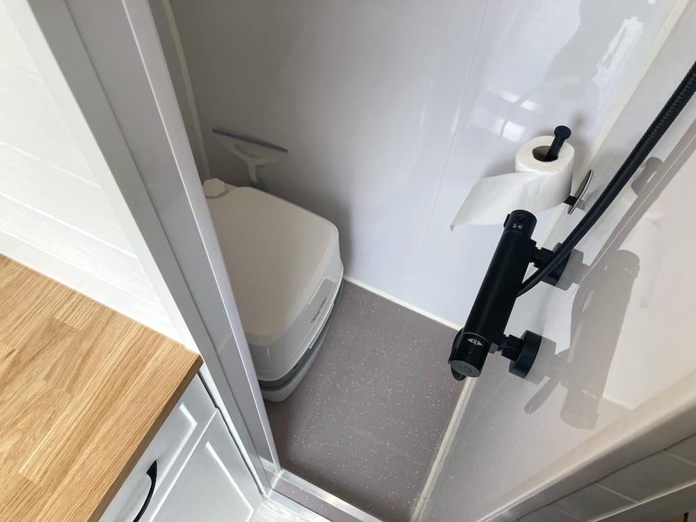 caravan shower toilet combo unit plans free