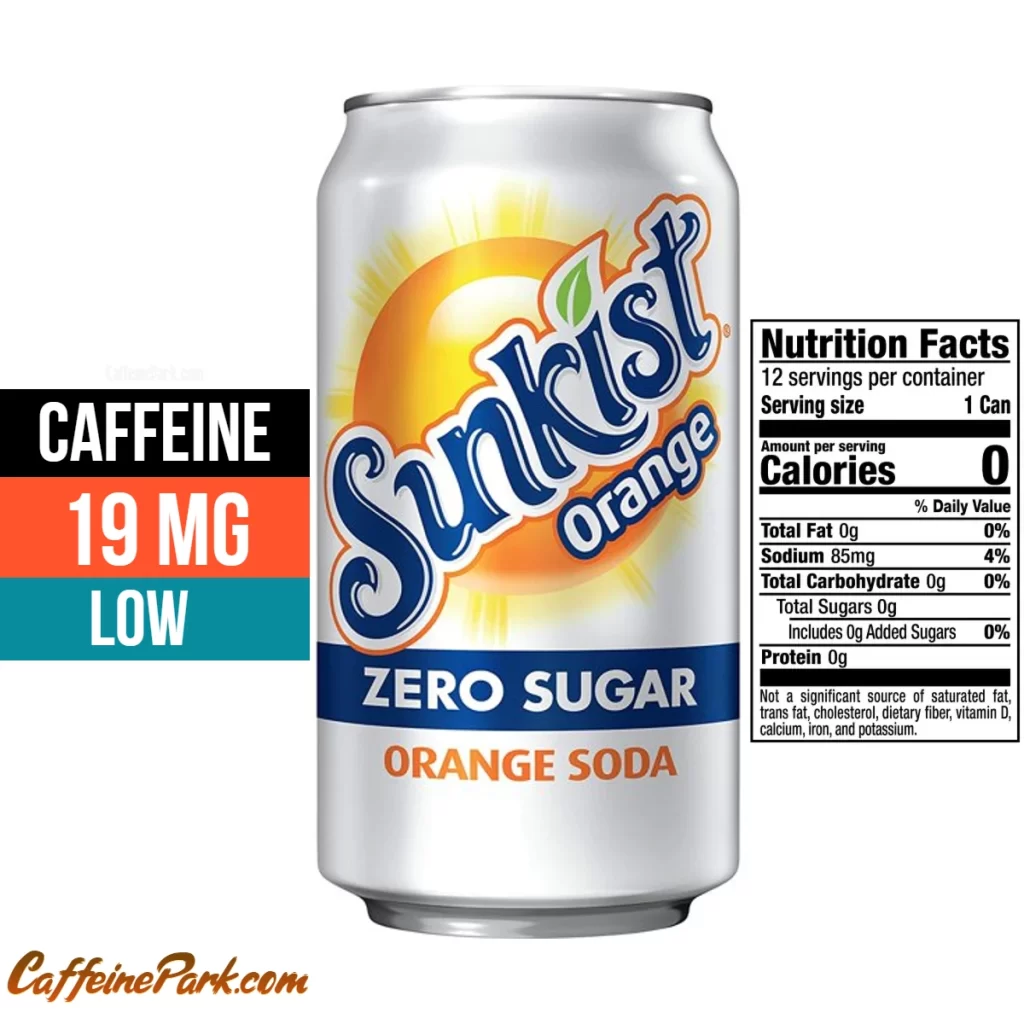 sunkist zero caffeine