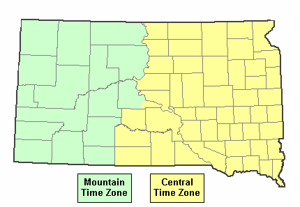 north dakota timezone