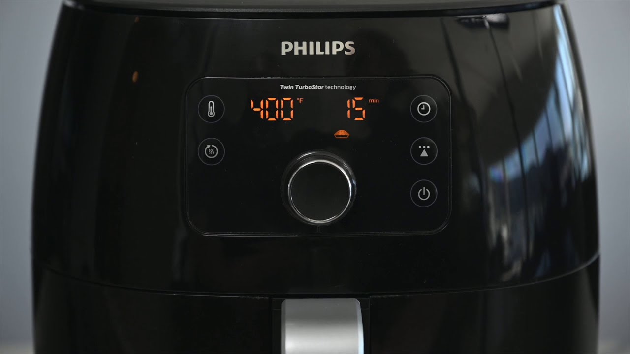 philips airfryer xxl buttons