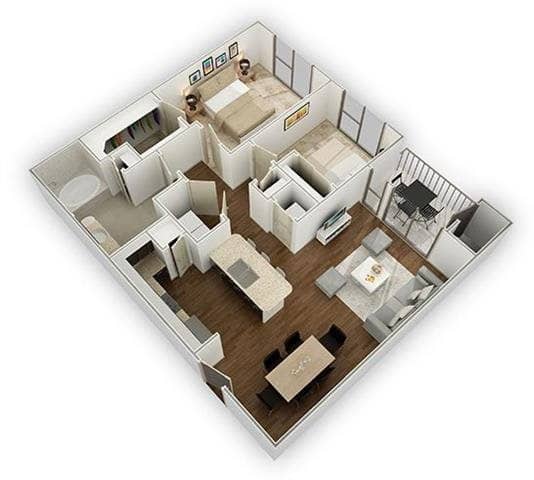 two bedroom apartments for rent near me