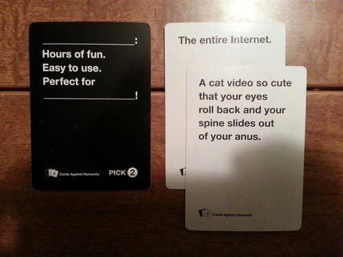 cards against humanity funniest cards