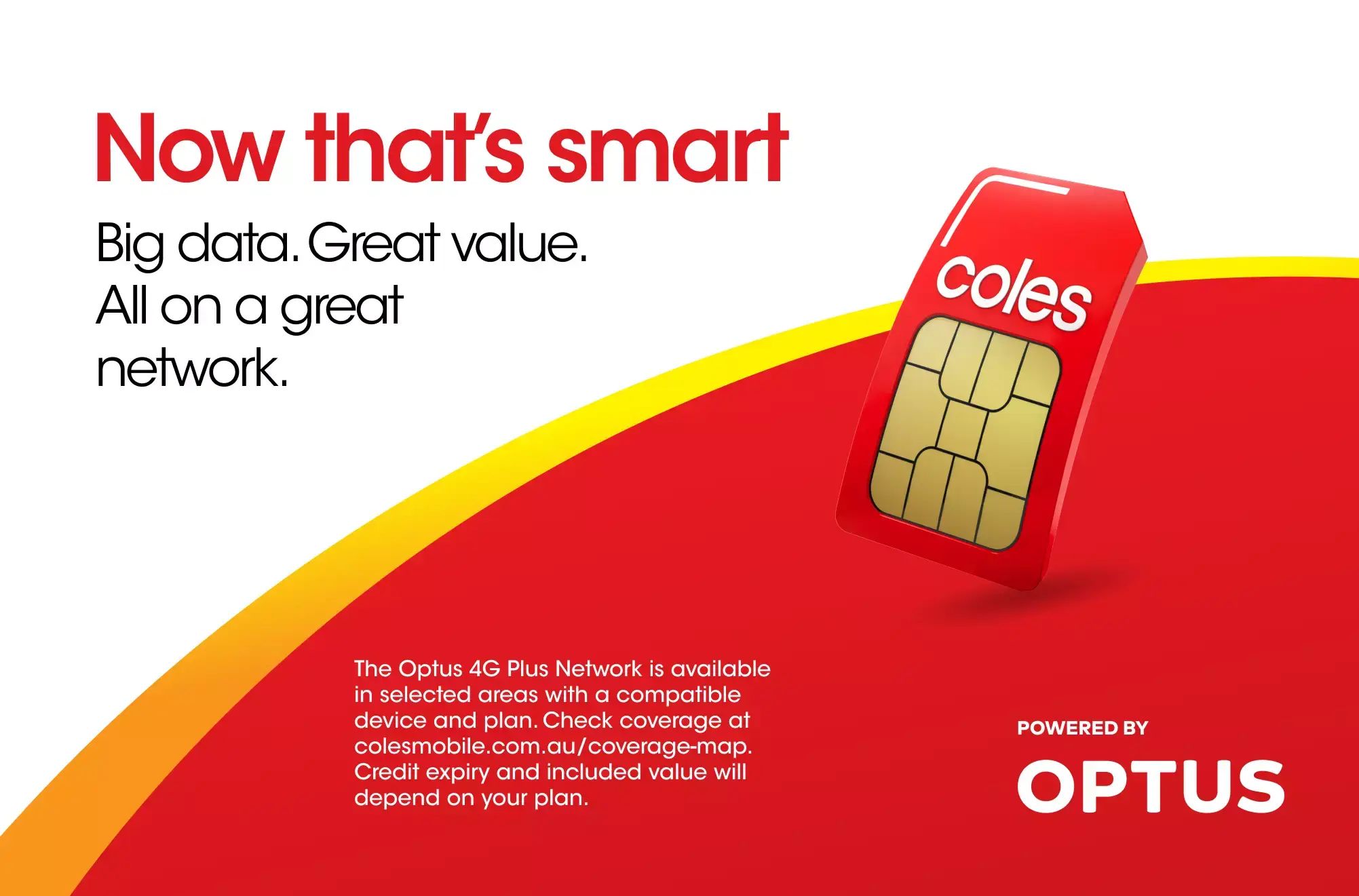 coles optus sim