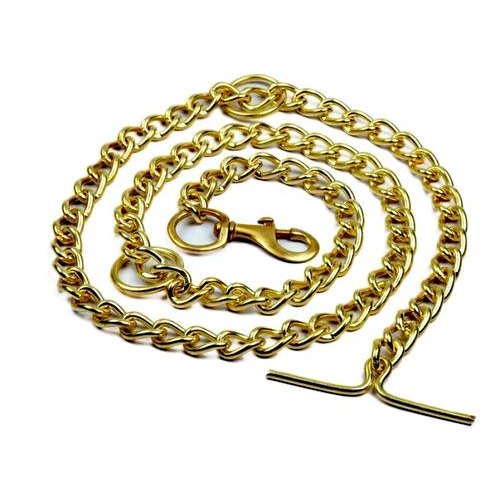 brass dog chain