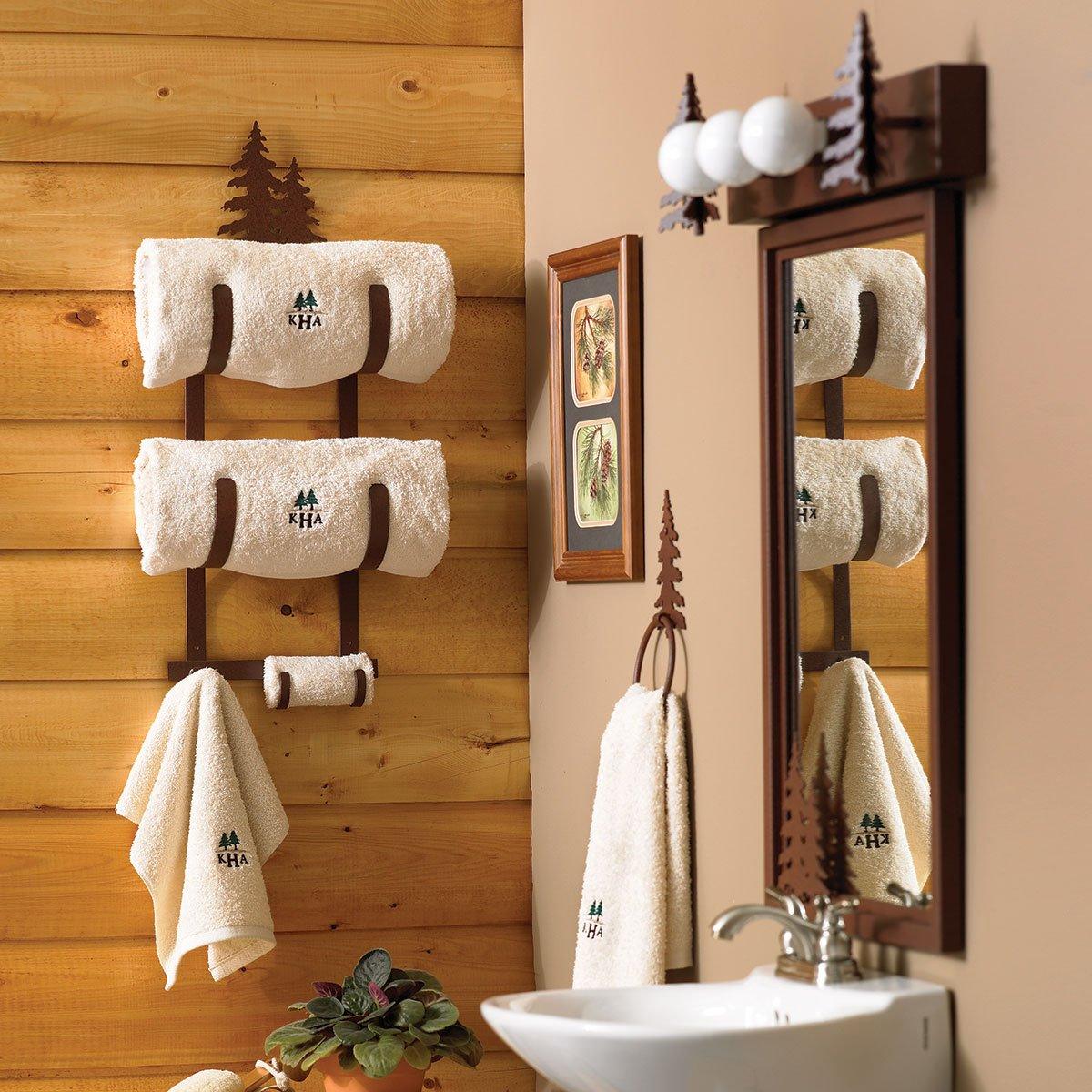 rustic bathroom accessories