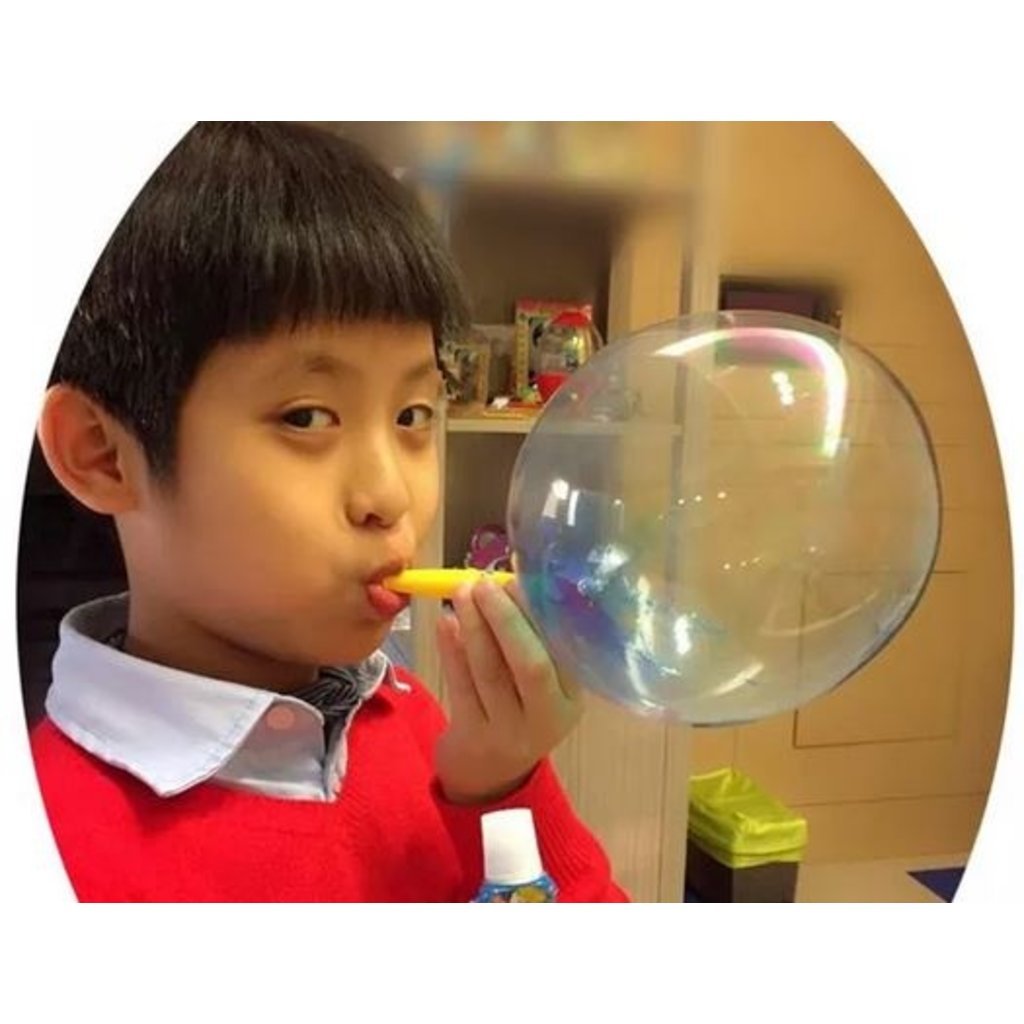 plastic bubble blow