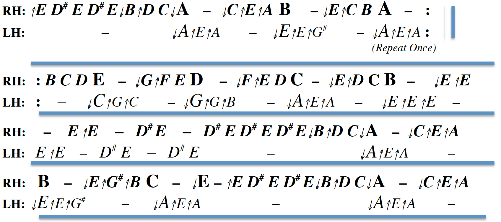 fur elise letters