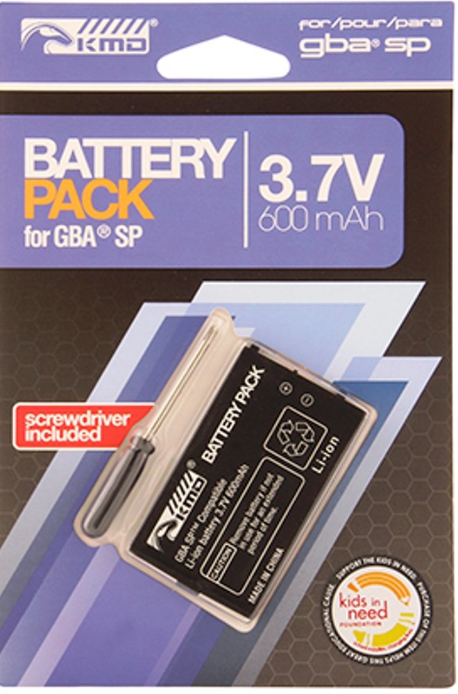 battery gameboy advance sp