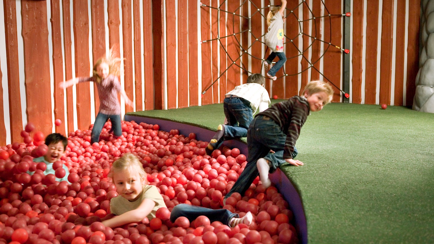 ikea playroom in-store