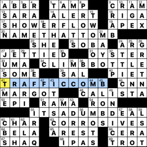 numb crossword clue