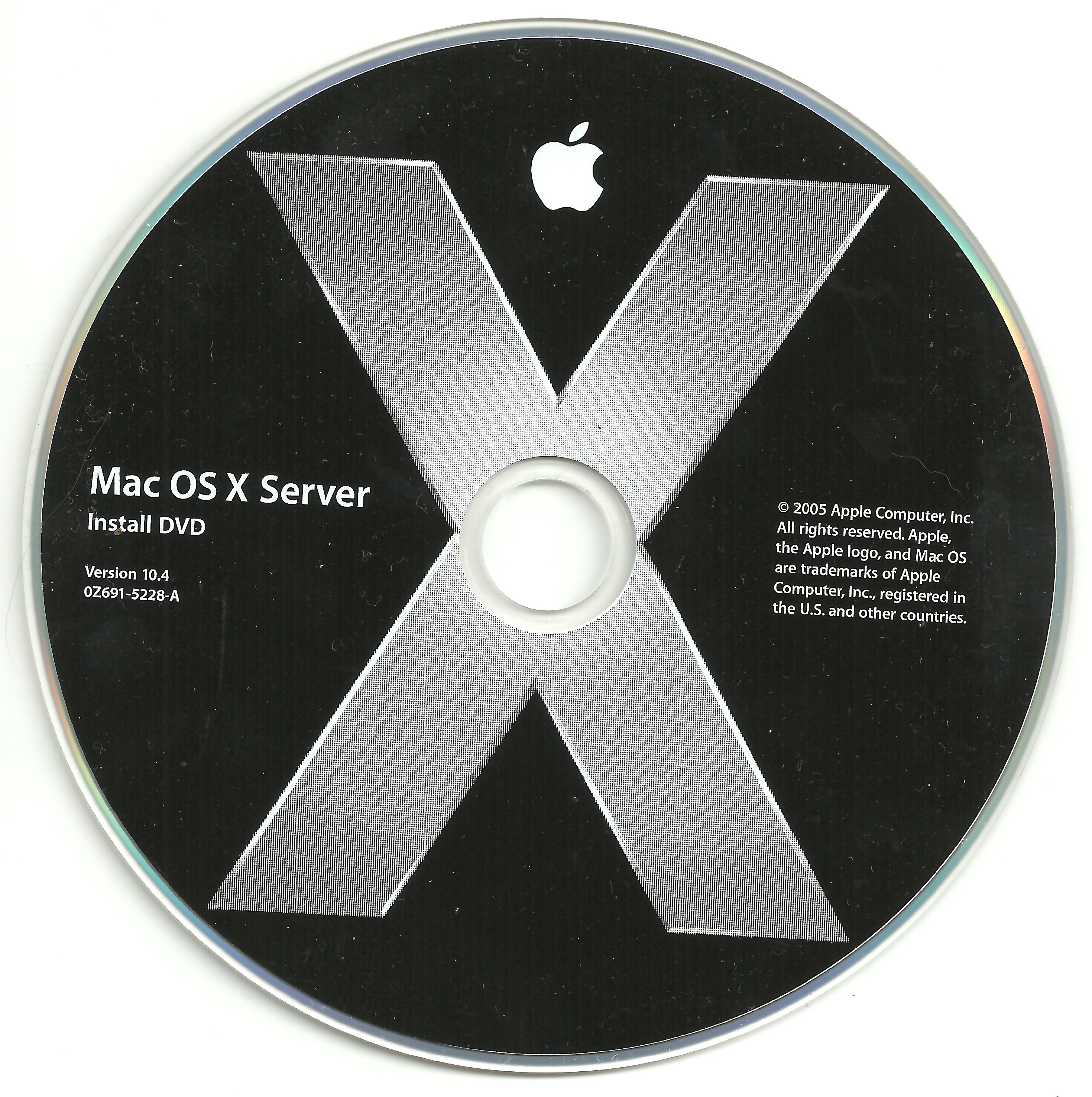 mac os x dvd