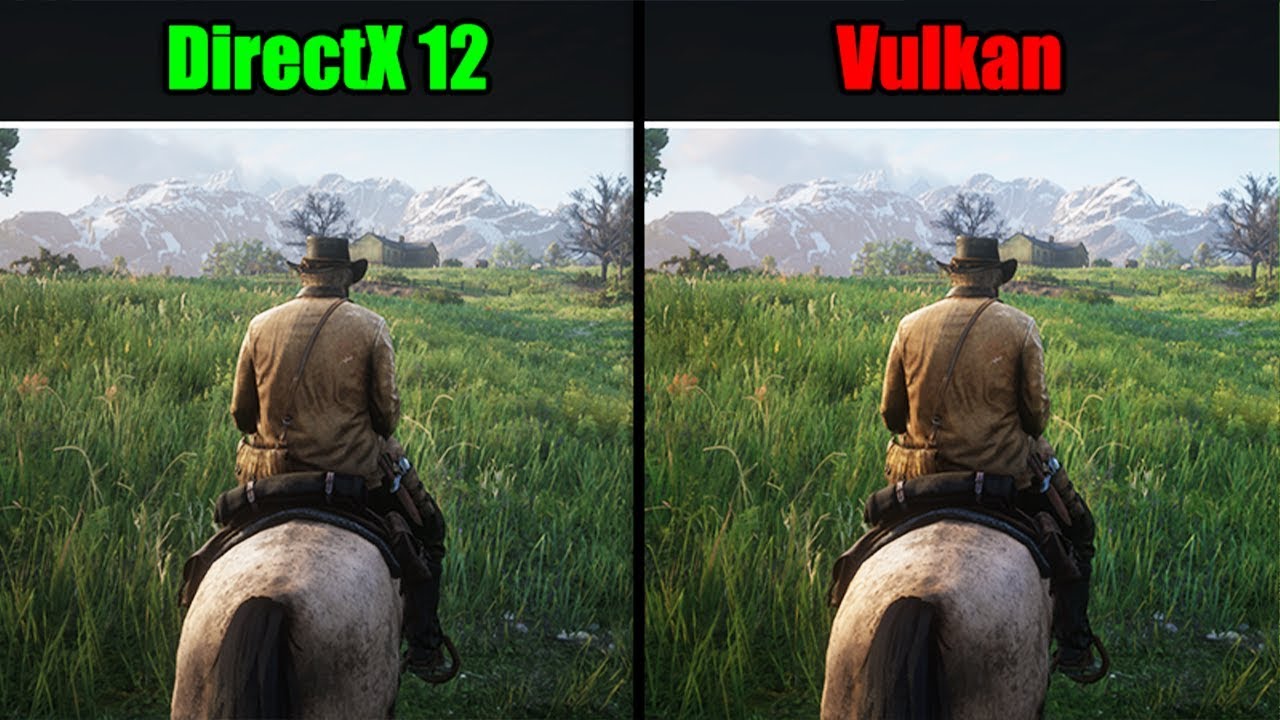 rdr2 directx 12 vs vulkan