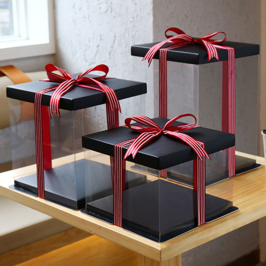 transparent boxes for gifts